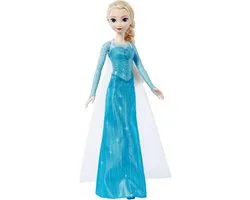 Mattel Poupée Fashion Elsa Disney Frozen , poupée mannequin, fille, 3 ans, garçon/fille, sonore, multicolore