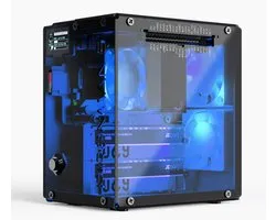 Pironman 5-MAX - Dual NVMe M.2 SSD PCIe - mini PC case voor Raspberry Pi 5