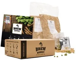 Brew Monkey Ingrediëntenpakket 20 Liter Blond Bier - Ingrediënten Bierbrouwpakket - Navulling Bierbrouw Pakket - Zelf bier brouwen - Verjaardagscadeau voor Mannen - Verjaardag cadeau