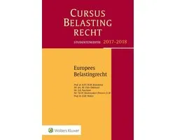 Cursus Belastingrecht - Europees Belastingrecht