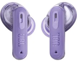 JBL Tune Beam 2 - Noise Cancelling Oordopjes - Oortjes Draadloos - Bluetooth - In-ear True Wireless - 48 uur speeltijd - IP54 - Ghost Purple