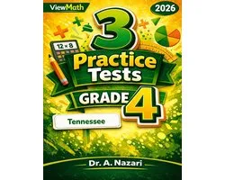 3 Tennessee TCAP Grade 4 Math Practice Tests: Full-Length Test Prep with Detailed Answer Explanations