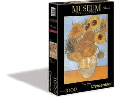Clementoni - Collection du musée - Van Gogh, Les tournesols - 1000 pièces