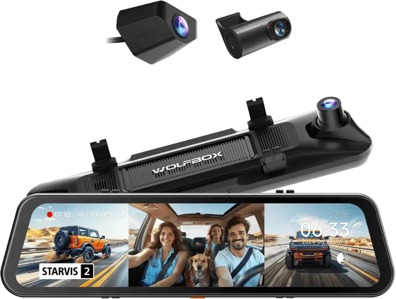 Wolfbox G900 Tripro Cabin 3CH 4K Wifi GPS 256GB
