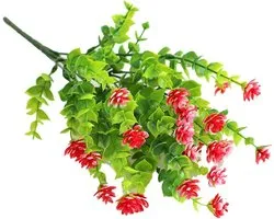 Fake Flowers - UV Resistant Decorative Blossoms, Weatherproof Realistic Greenery Arrangement, Artificial Spring Patio Porch Landscaping Accent, Exquisite Outdoor Frontyard Botanical Display