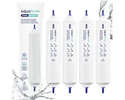 Filtres à eau Aquafloow pour réfrigérateurs compatibles avec Samsung, LG , AEG, Haier, Whirpool DA29-10105J, HAFEX/EXP, DA99-02131B