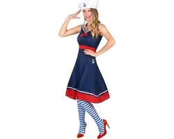 Vegaoo - Retro sexy matrozen kostuum voor vrouwen
