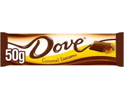 Dove Liaison - Melk Chocolade Caramel Repen - Singles - 24 x 50g