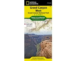 Grand Canyon West Map (Grand Canyon National Park)