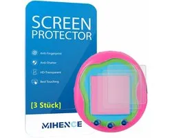 Tamagotchi Uni Protective Film, PET HD Screen Protector, Compatible with Tamagotchi Uni Electronic Pet, Pack of 3 - ShopVlot