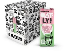 Oatly Haver Matcha Strawberry - 6 x 1L Voordeelverpakking
