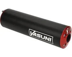 Uitlaatdemper Yasuni Cross R1, R2, R3 zwart / rood (links)