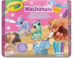 Crayola - Washimals - Hobbypakket - Pets Navulset Met 3 Puppy's Pastelkleuren