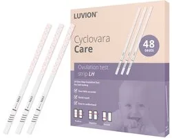 Bandelettes de test d'ovulation LUVION® – 48 unités – Pack XL pour plusieurs cycles – Trouvez facilement vos jours fertiles et tombez enceinte plus rapidement