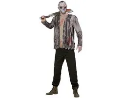 Smiffys - Friday The 13th, Jason Voorhees Kostuum - XL - Multicolours