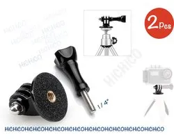 GoPro Mount adapter – GoPro - GoPro aansluiting - mount adapter - GoPro Tripod Mount Adapter - Statief Monopod Adapter / Statiefaansluiting voor GoPro / Camera Accessoires Gopros Statief Mount - Mount voor action cam - 2Pcs