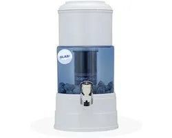 Aqualine 5 waterfilter – glas – 5 liter – alkalisch filter - schoon drinkwater – BPA-vrij