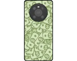 Smartphonica Telefoonhoesje Geschikt voor Huawei Mate 40 Pro met Geld Opdruk - TPU Backcover Case With Money Design geschikt voor Huawei Mate 40 Pro