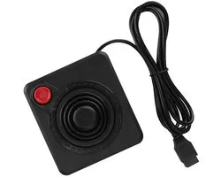 Dailygoods - Retro Classic 3D Controller - Joystick - Ergonomisch ontwerp - Geschikt voor 2600 en 7800 - Analoge joystick - Gaming ervaring - Speelple