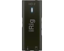 IK Multimedia iRig HD 2 - Gitaar Audio Interface - 24-bit/96 kHz - Lightning & USB - Hoofdtelefoonuitgang