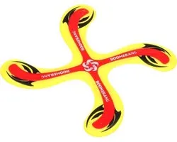Johntoy Outdoor Fun Boomerang Geel 25 Cm