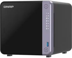 QNAP TS-432X-4G - NAS server - Alpine AL-524 - 4 GB - 4 bays - 2.5, 3.5" - zwart