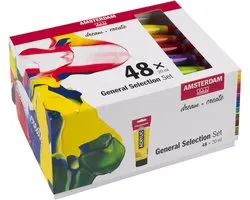 Royal Talens Talens Amsterdam Kit acrylique 48x20 ml