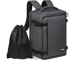 Waterproof 40L Travel Backpack with Shoe Compartment - Large Men's Daypack for Hiking and Weekend Trips