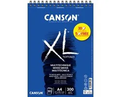 CANSON tekenblok XL Mixed Media A5 spiraal