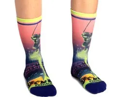 Keepace - Palombaro Madness - Chaussettes de sport colorées - 44 - 47