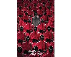 Squid Game - Foule de Masques Maxi Poster
