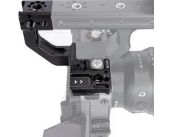 Handle Extension Kit voor Sony FX3 en FX30 - Verlengingsbeugel Grip met Koudschuhbevestiging en Meerdere Draadgaten voor Professionele Filmopnames