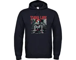 Thug Life Pennywise - Unisex Hoodie - 4XL - Zwart