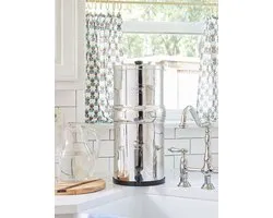 Big Berkey waterfilter 8.5L - met schoonheidsfoutje en dus lagere prijs - inclusief 2 originele Black Berkey filters