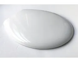 Hamberger KETA ECO toiletglas - wit polypropyleen