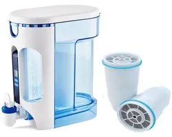 ZeroWater Waterfilter systeem 2.8 Liter - Inclusief 3 Filters en TDS meter - 5-traps Waterfilter systeem- Filtert PFOA, PFOS, lood, chroom, kwik en chloor - Ready Read