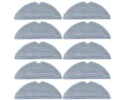 10-pack moppads Geschikt voor Roborock S7/S7 Plus/S7 MaxV/S7 MaxV Ultra