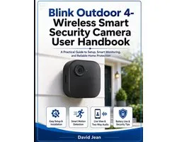Blink Outdoor 4-Wireless Smart Security Camera User Handbook: A Practical Guide To Setup, Smart Monitoring, and Reliable Home Protection
