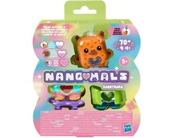 Hasbro Nanomals exclusief interactief speelgoed met skateboard.
