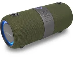 Xssive BSP05 Premium Bluetooth Speaker - 30W Vermogen - IPX6 Waterdicht - TWS Technologie - RGB Verlichting - Powerbank Functie - Groen