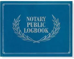 Notary Public Logbook