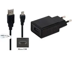 OneOne 2A lader + 0,8m zwarte Micro USB kabel. TUV / GS 100% veilig. Oplader adapter past op Ultimate Ears Blast, Boom 1, Boom 2, Boom 3, Megablast, Megaboom, Megaboom 3, Roll 1, Roll 2, Wonderboom 1 & 2