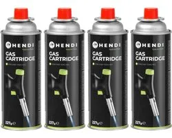 Hendi Butane 4 Bouteilles de gaz pour le brûleur Hendi Creme Brulee Anti Flakker