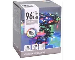 Kerstverlichting - Batterij - Gekleurd - Buiten - 96 lampjes - 700 cm