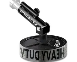 Landmine Attachment - T Bar Row Platform - Kracht Training - 360 Graden Rotatie - 1-2 Inch - Zwart