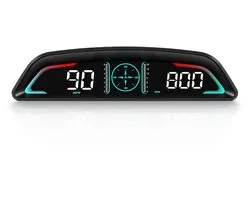 Auto Head-up Display (HUD) – snelheid, toerental en rijgegevens projectie op voorruit – OBD2 km/h mph – automatische lichtdetectie