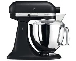 KitchenAid Keukenrobot - Artisan - Keukenrobot met 7 accessoires - 300 W - 4,8 L - Vulkaanzwart