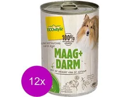 Ecostyle Tin Vital Meat Estomac + Intestins - Nourriture pour chiens - 12 x 400 g