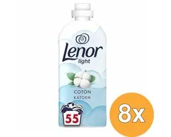 Lenor Adoucissant - Fraîcheur de Coton - 8 x 55 Lavages