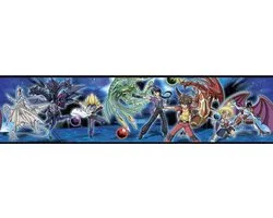 Bakugan - Behangrand - Muurdecoratie - wandstickers - Zelfklevend - Vinyl - 4.5 Meter lang